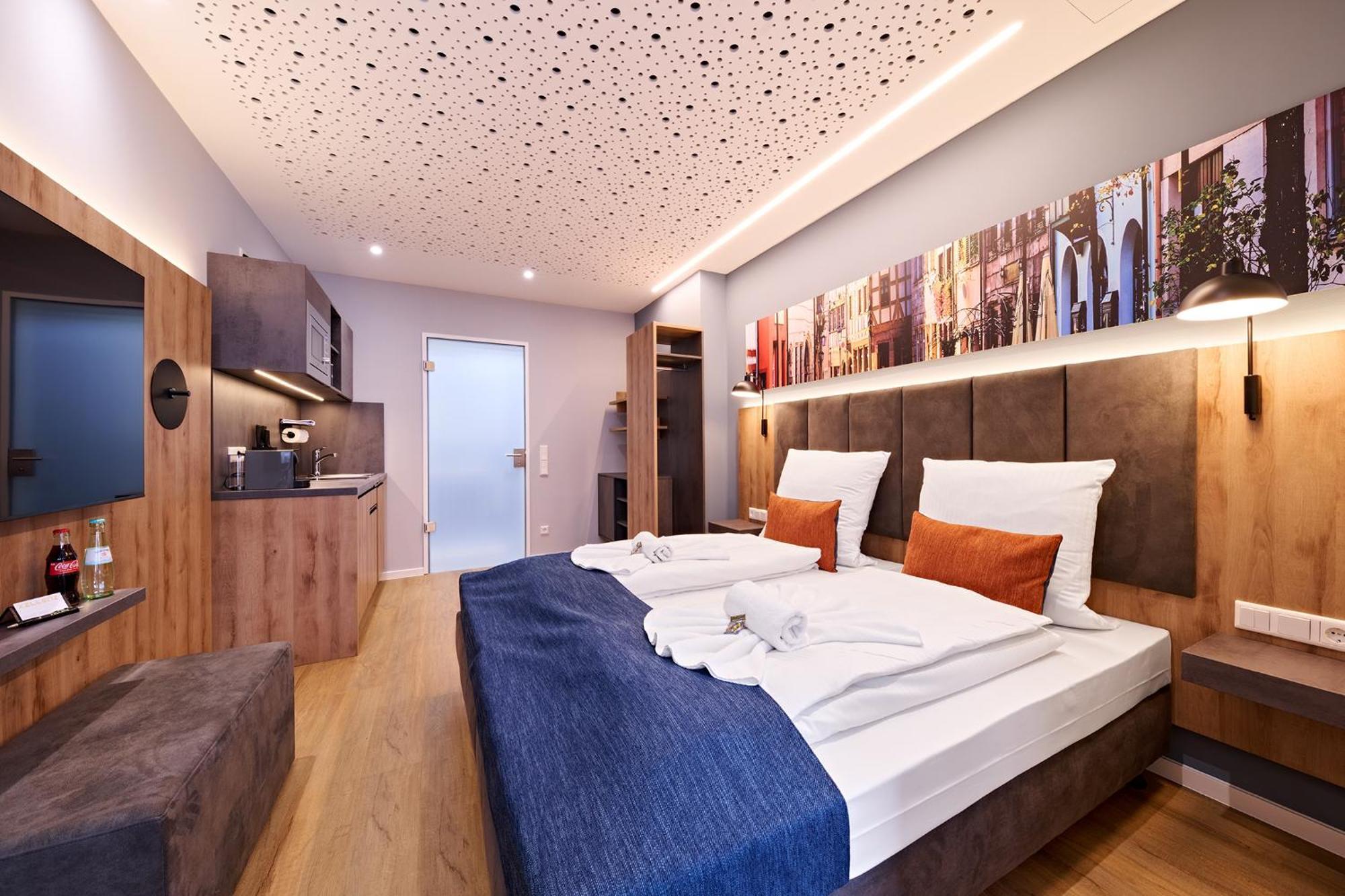 Xzllenz Traum Studio-Apartment, Frei-Parken, U-Bahn, Kueche Nürnberg Kültér fotó